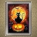 Misright Creative 5D Diamond Halloween Painting DIY Embroidery Cross Stitch Home Decor Crafts Art