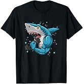 Shark Gym Powerlifting Weightlifting Bodybuilding T-Shirt