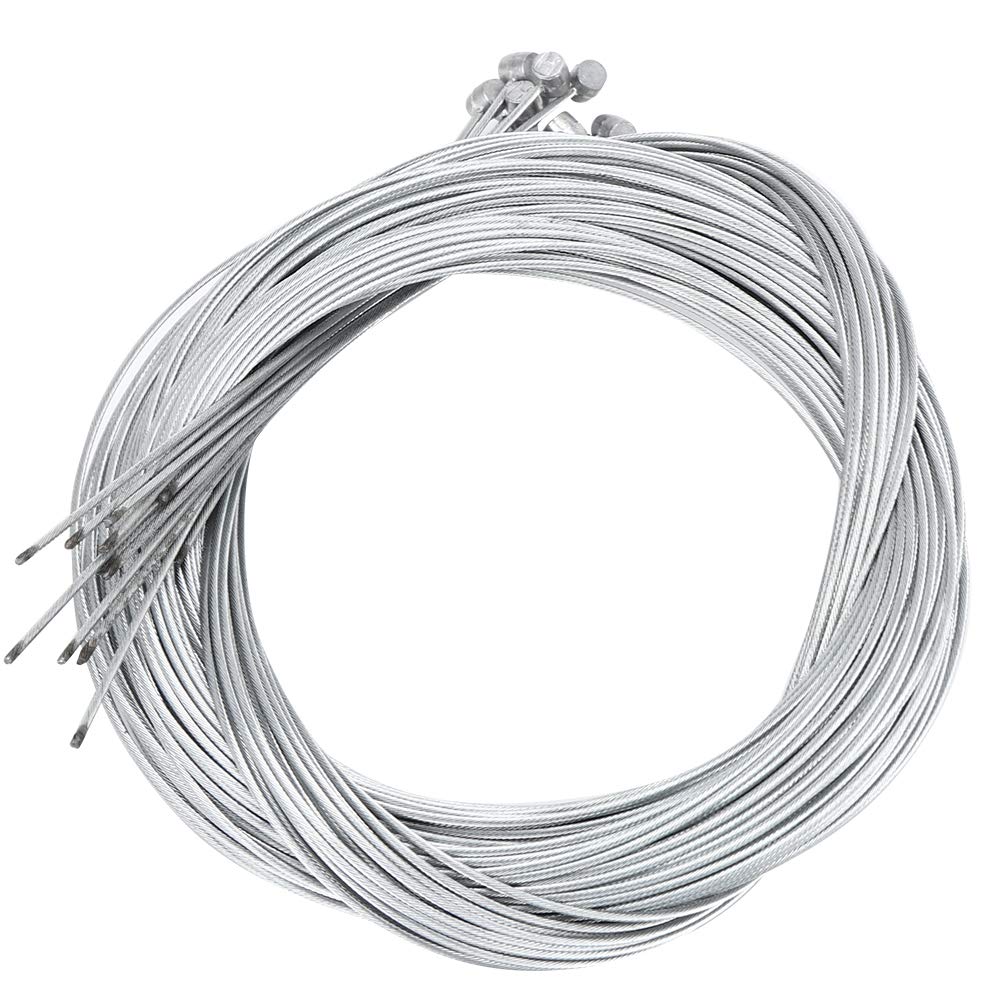 Alomejor 1 2.5m Silver Metal Electric Bicycle Rear Brake Cable