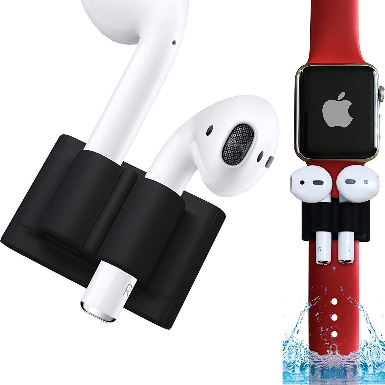 AirPods Watch Band Holder | Apple Airpod Accessories Holder for Exercise | Safely Secure Your AirPods On Your Wrist Strap with The Bander While Working Out