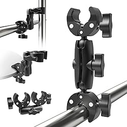 Taisioner Double Super Clamp Mount Umbrella clamp