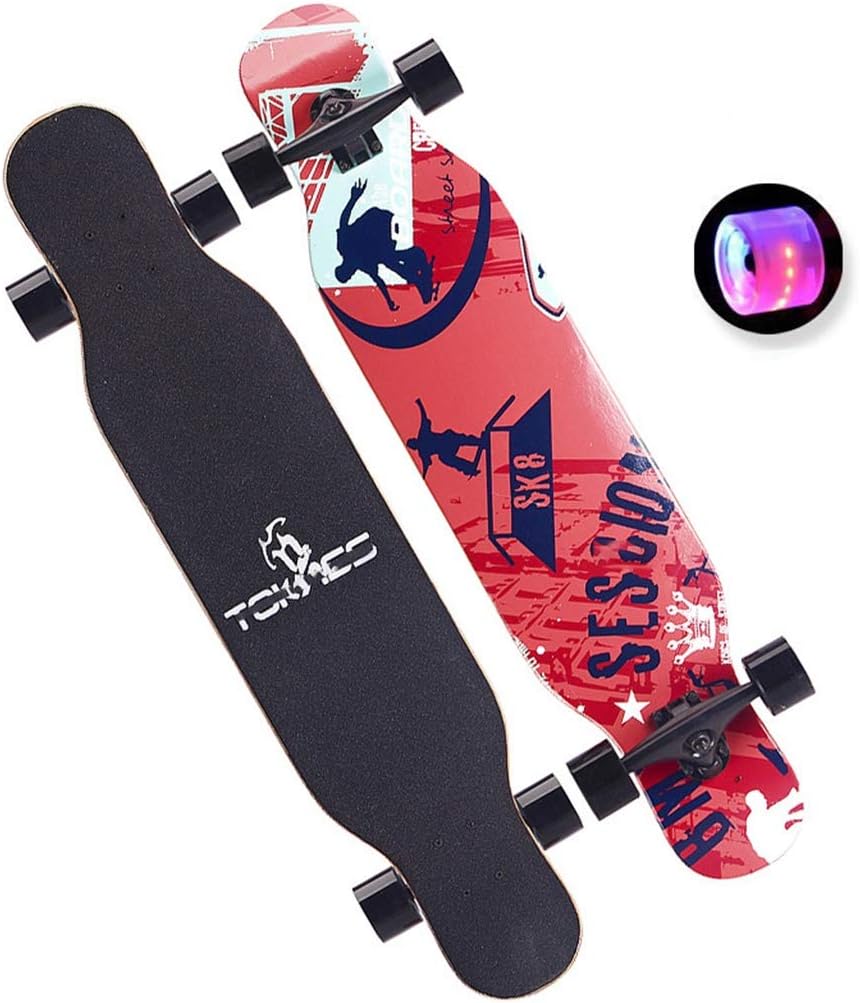 Longboards 43" Longboard Complete, DropThrough 7 layers Maple Concave