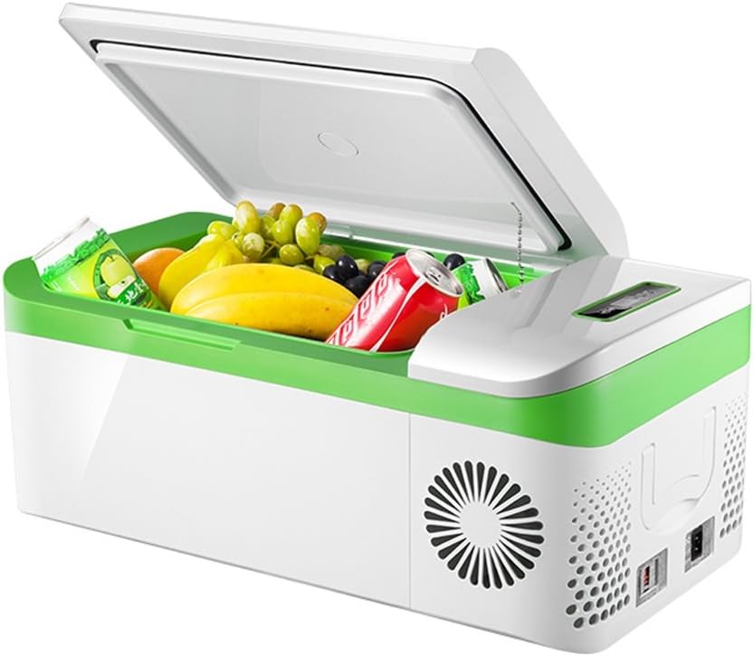 Car refrigerator Creative Light Portable Compressor Fridge Freezer Car And Home Are Available 12v/24v/220V (Size : 15L)