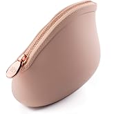 Small Makeup Bag by Pudinbag | The Premium Silicone Purse Bag | Vegan Hygienic Eco-friendly | Water and Heat Resistant