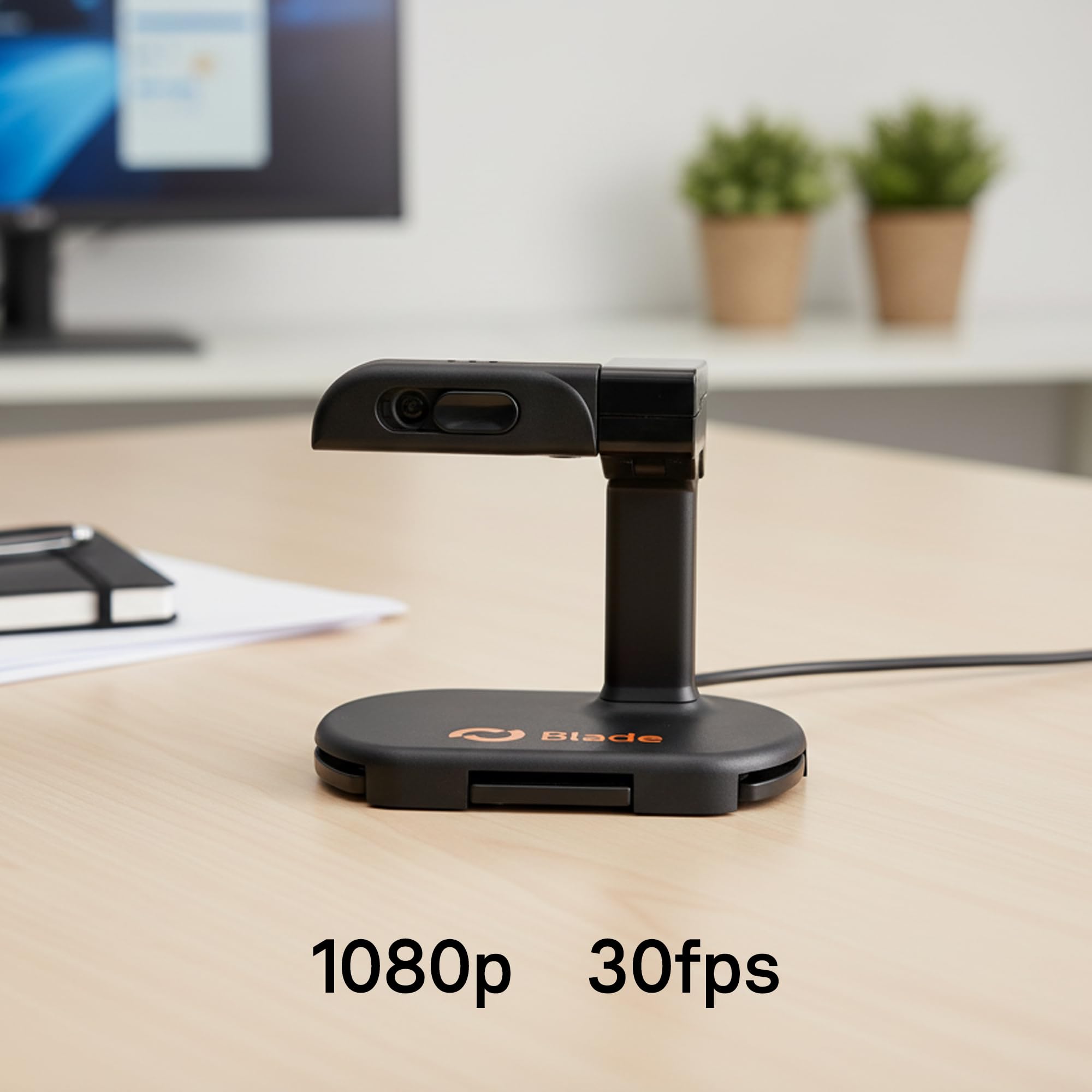Blade – Mini-Kamera 1080p für Nintendo Switch 2, 3-in-1, tragbar, für Desktop und Fernseher, inklusive Ständer, FullHD, Sichtschutzabdeckung, kompakt und funktional, 30 fps 8