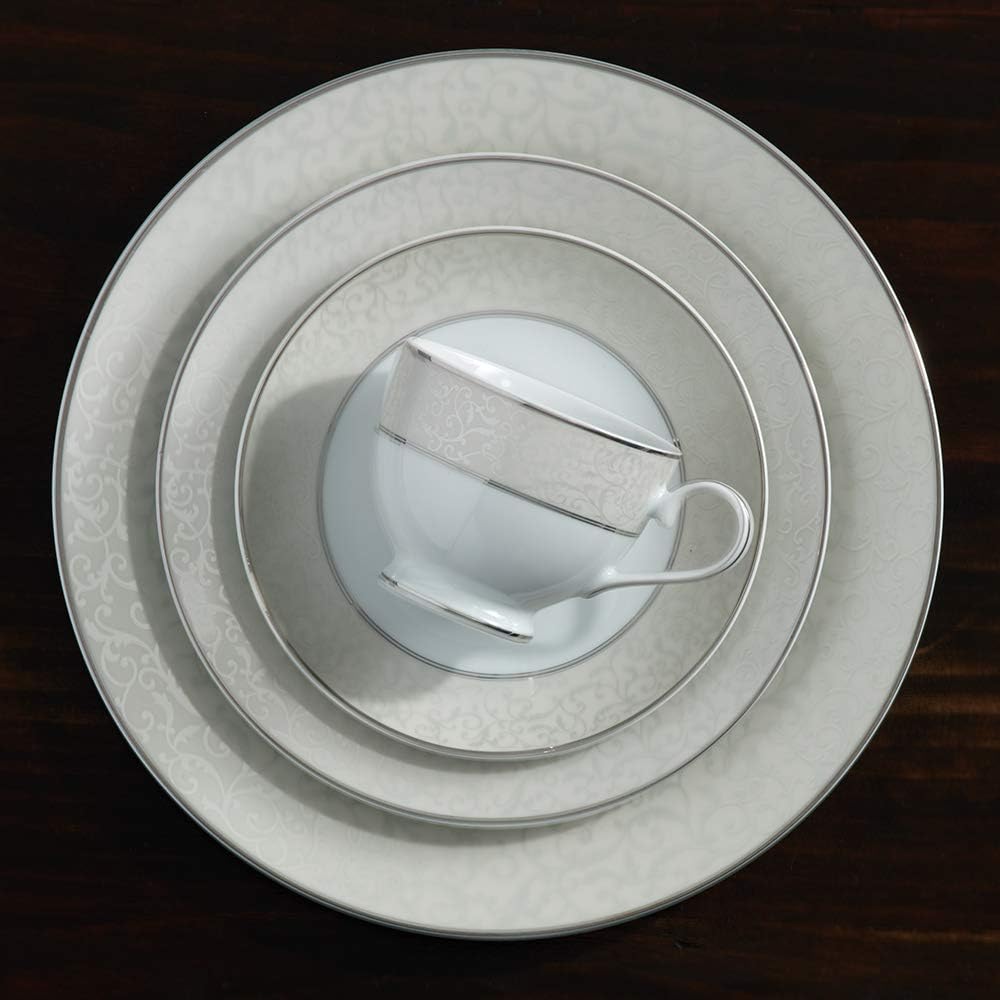 | Mikasa 5224232 40-Piece Dinnerware Set, Parchment: Dinnerware Sets
