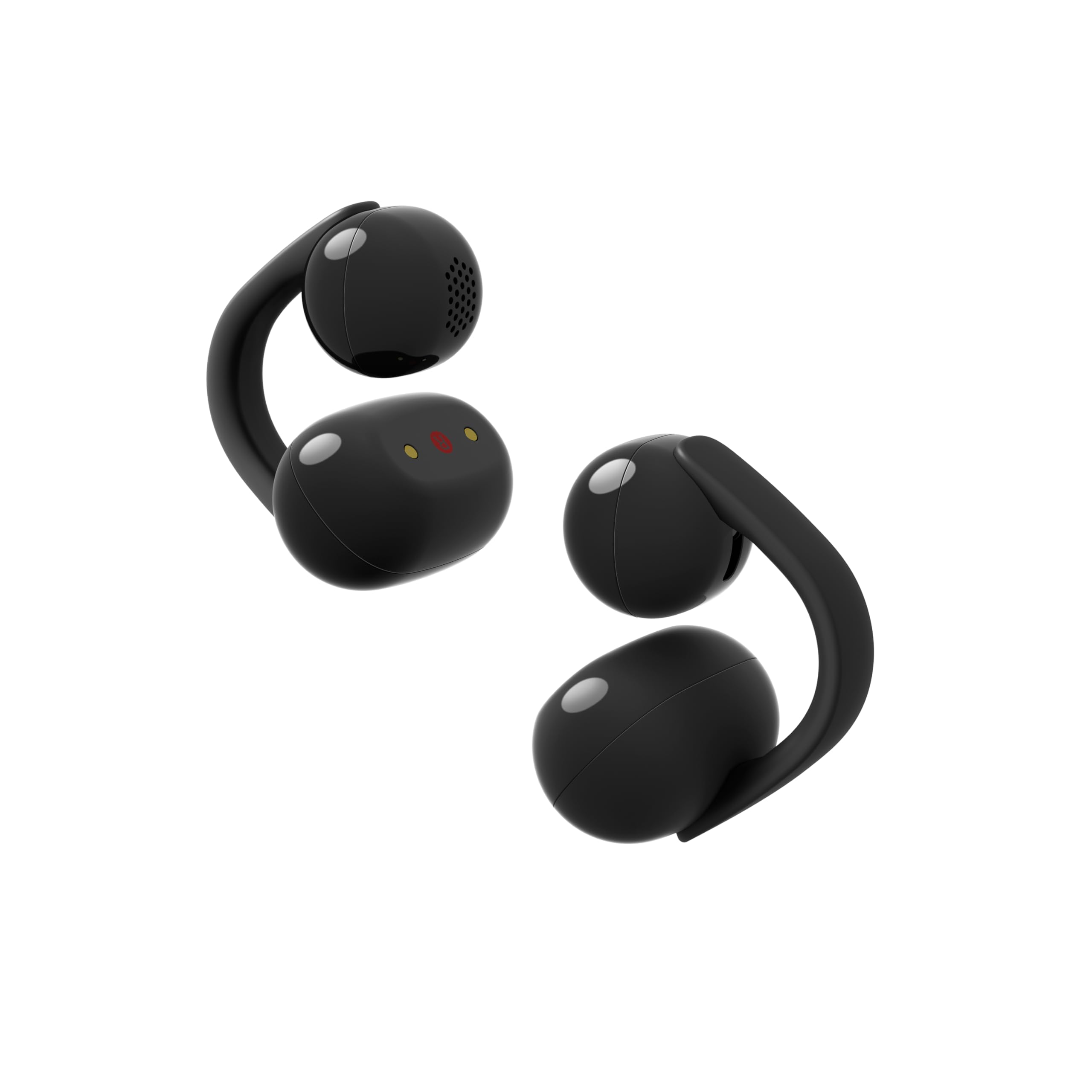Sony LinkBuds Clip, Auricolari Wireless Open-Ear a Clip, Comfort per Tutto il Giorno, fino a 37 Ore di Autonomia, Chiamate Nitide e Bluetooth Multipoint per Lavoro e Uso Quotidiano – Black