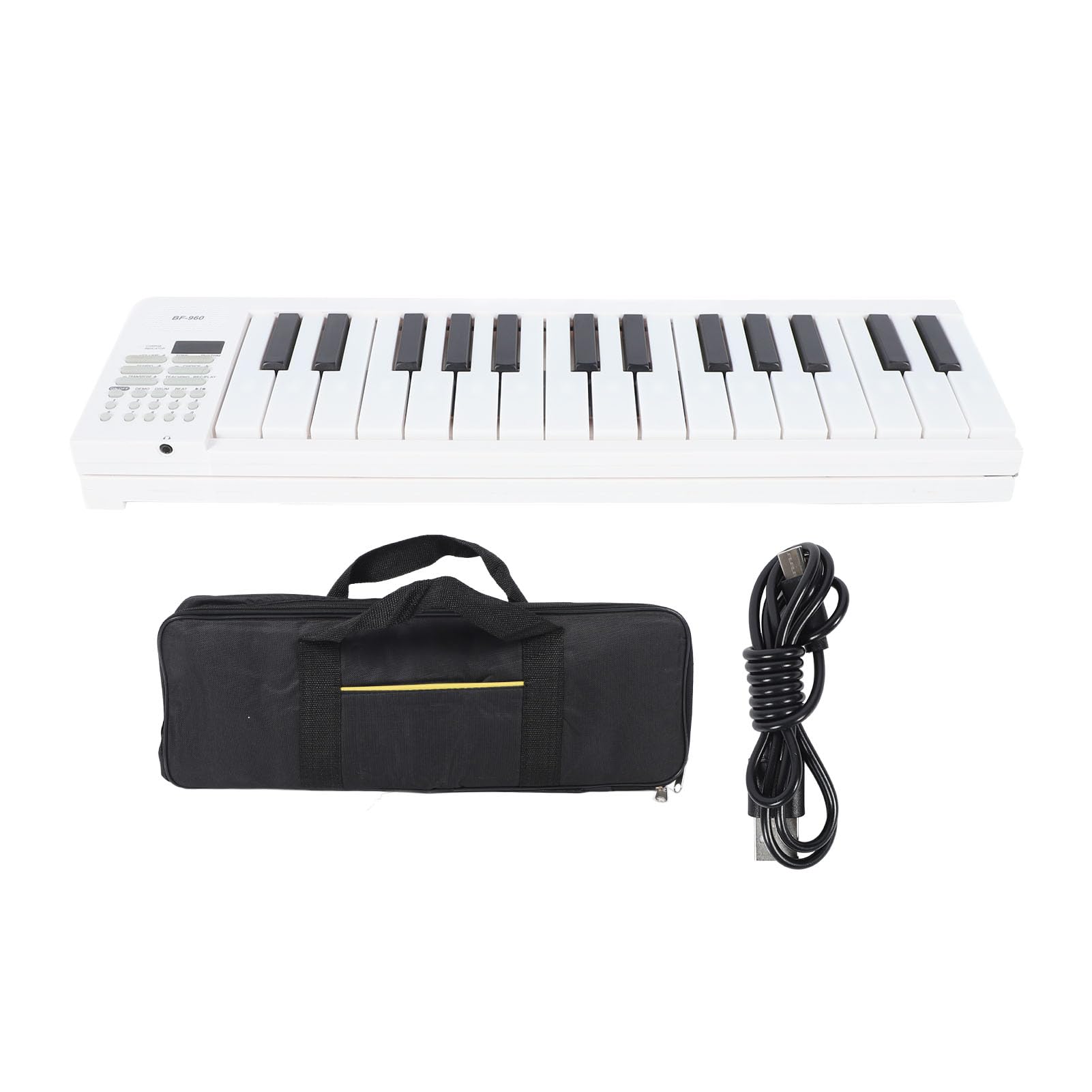61 Key Folding Piano, Portable Electronic Keyboards, Keyboard Piano, Electronic Instrument Toy with Recording Playback