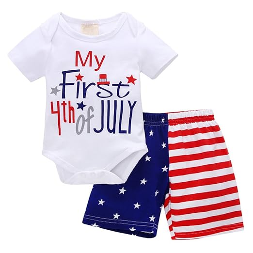baby's first 4th of july outfit
