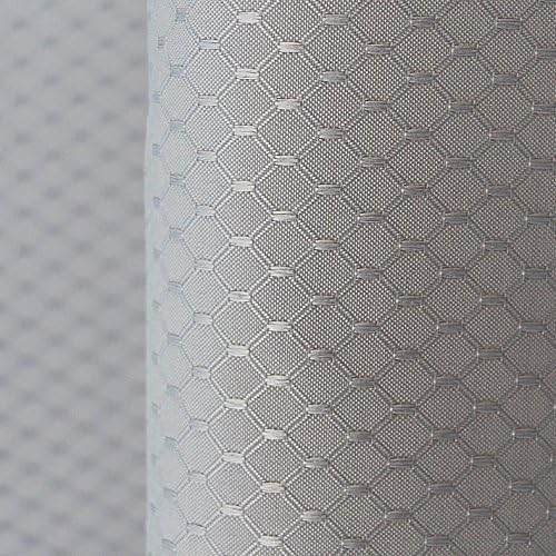 EurCross Small Waffle Polyester Shower Curtain Grey - Image 5