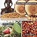 era of nature Indian Sandalwood Essential Oil with Jojoba & Argan Oil - Pure and Natural Ingredients, moisturize and Hydrate Skin, Hair & Beard. 30ml / 1oz