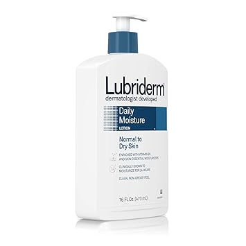 Lubriderm Daily Moisture Lotion Normal To Dry Skin, 16 Ounce