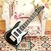 EatingBiting Adult Scene Handcraft 1:12 8.5cm Dollhouse Miniature Musical Instrument Bass Guitar for Dollhouse Furniture, Mini Miniature Instrument Classical Dolls Accessory, Fashion Modern