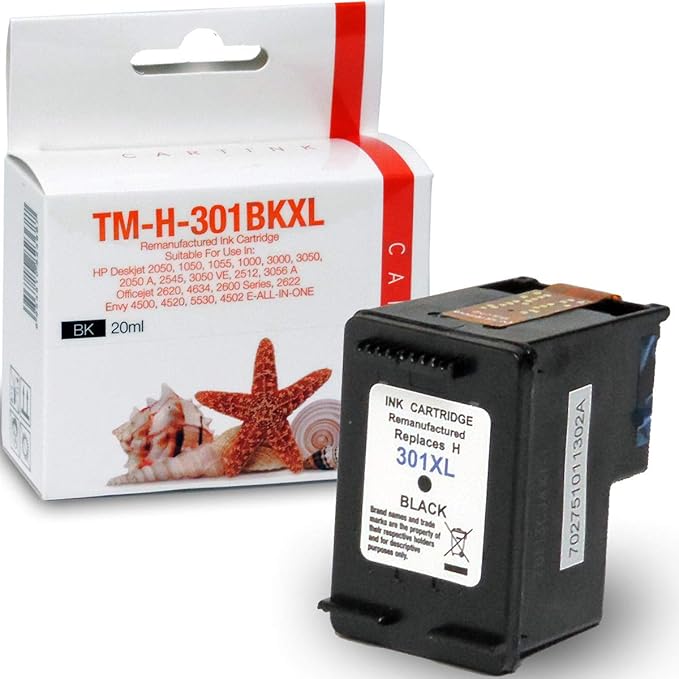 Compatible HP No. 301 XL HP301 XL Bk Black Amazon.co.uk Office Products