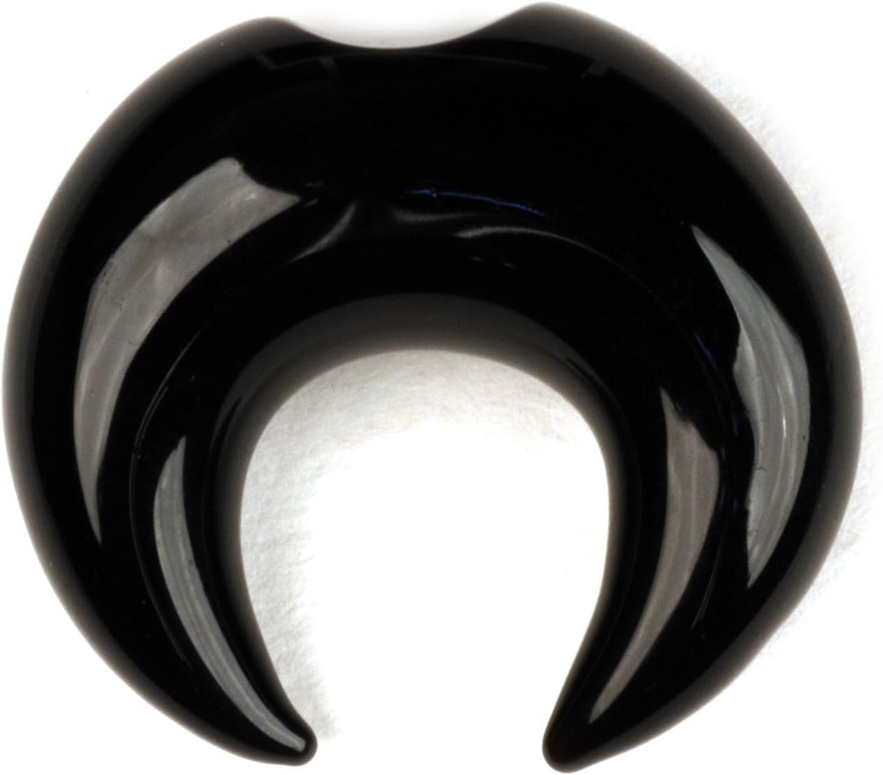 Glass Septum Pincher: 12g Black, 3/8" Diameter