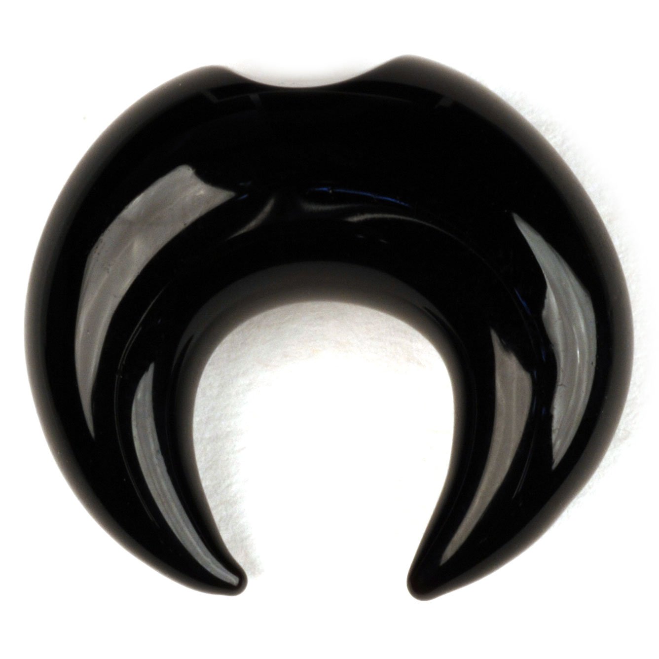 Black Pincher Septum Glass Tapers,Piercing Jewelry novelty items