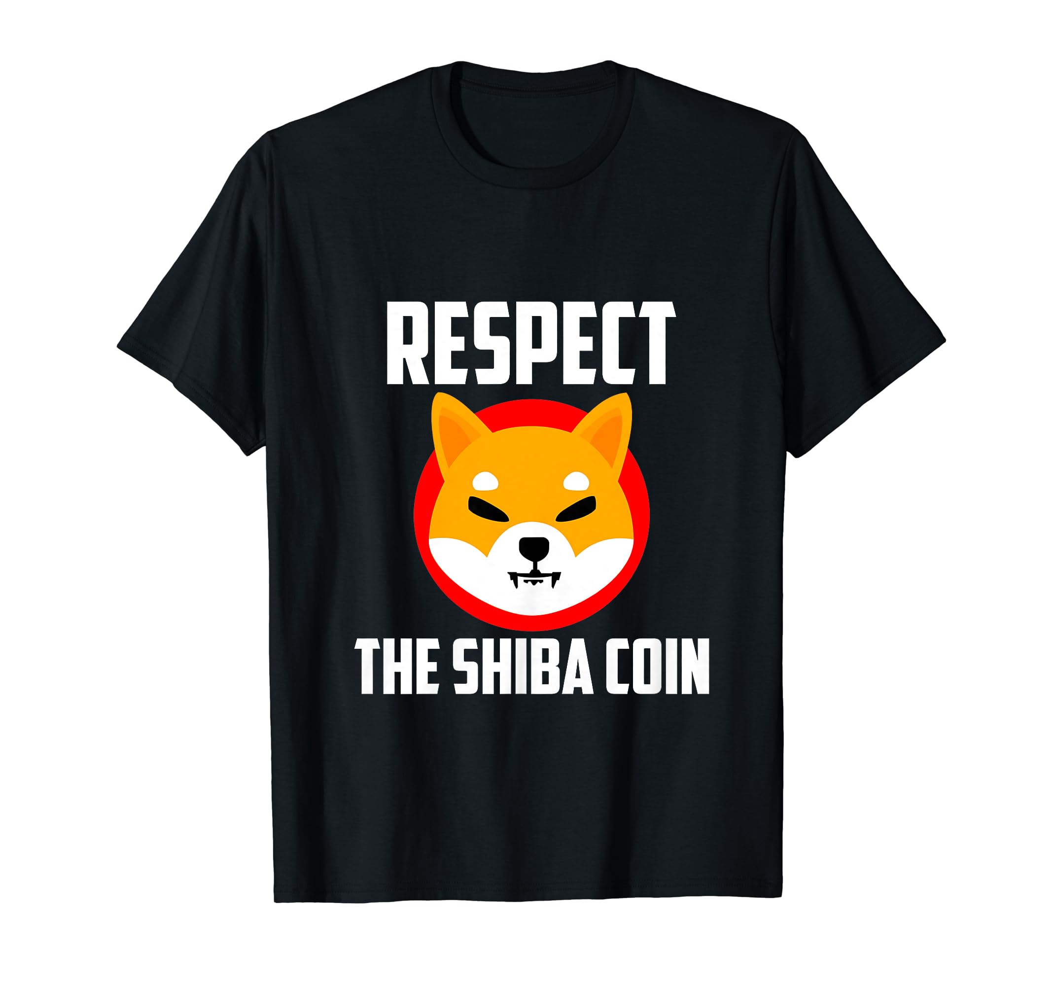 Respect The Shiba Coin Cryptocurrency Blockchain HODL Crypto T-Shirt