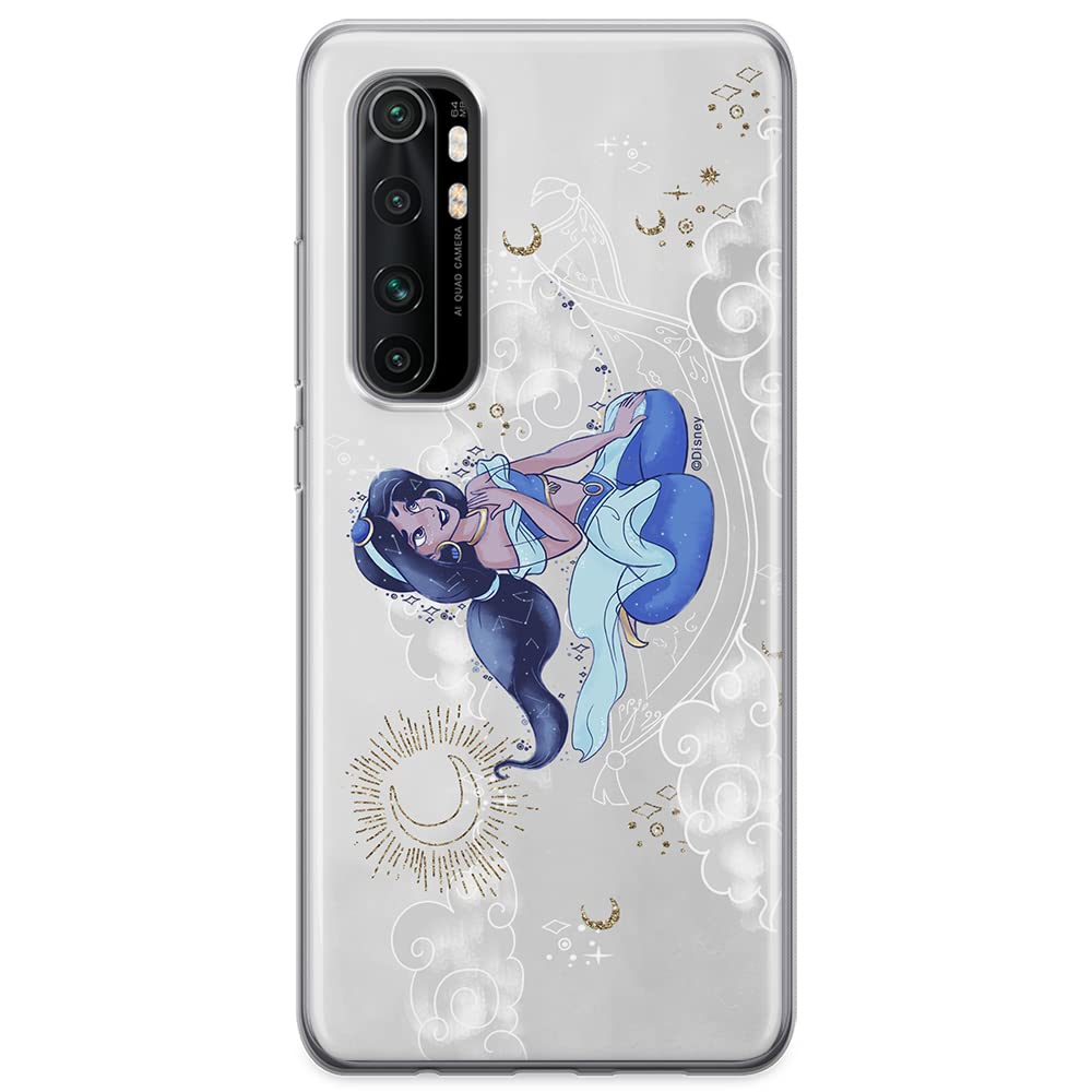 ERT GROUP mobile phone case for Xiaomi MI NOTE 10 Lite original and officially Licensed Disney pattern Jasmine 006 optimally adapted to the shape of the mobile phone, case made of TPU