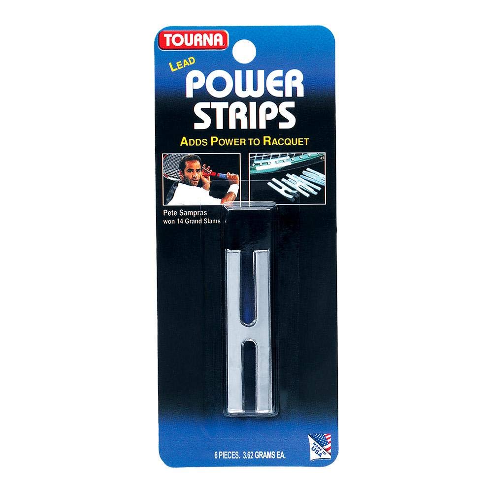 Unique Tourna Lead Power Strip Tennis Racquet Racket Tape 3.62 G Each 6