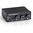 Fosi Audio Q4 Headphone Amplifier Mini Stereo DAC 24-Bit 192 KHz USB Optical Coaxial to RCA AUX Digital-to-Analog Audio Conve