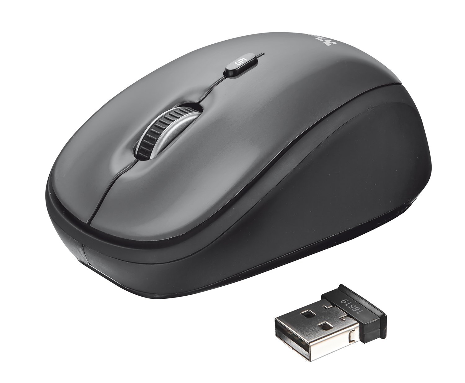 Trust Yvi Wireless Mouse, Grey