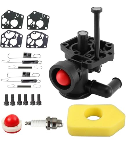 D100 Carburetor For John Deere LA115 LA105 LA110 Troy Bilt Pony 42-in Riding Lawn Tractor 13WM77KS011 With 796031 Air Filter