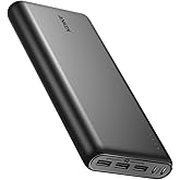 Anker Power Bank, 26,800 mAh External Battery with Dual Input Port and Double-Speed Recharging, 3 USB Ports for iPhone 15/15 
