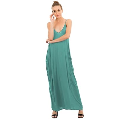 Love In D5883 Full-Length Harem Spaghetti Strap Maxi Kuwait | Ubuy