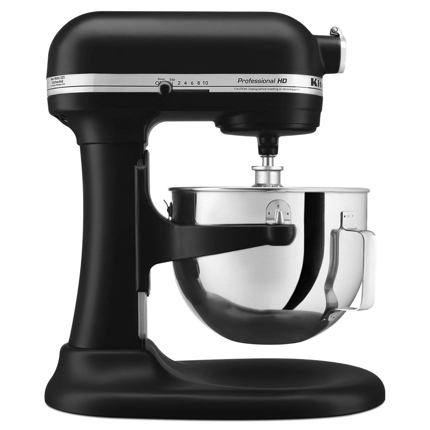 KitchenAid Professional 5 Plus Series Stand Mixers - Black Matte (Certified Refurbished)