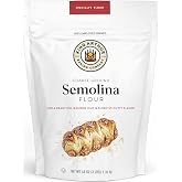 King Arthur Premium Semolina Flour: Coarse Ground, High Protein Durum Wheat for Perfect Pasta, Pizza, and Bread Making - Kosh
