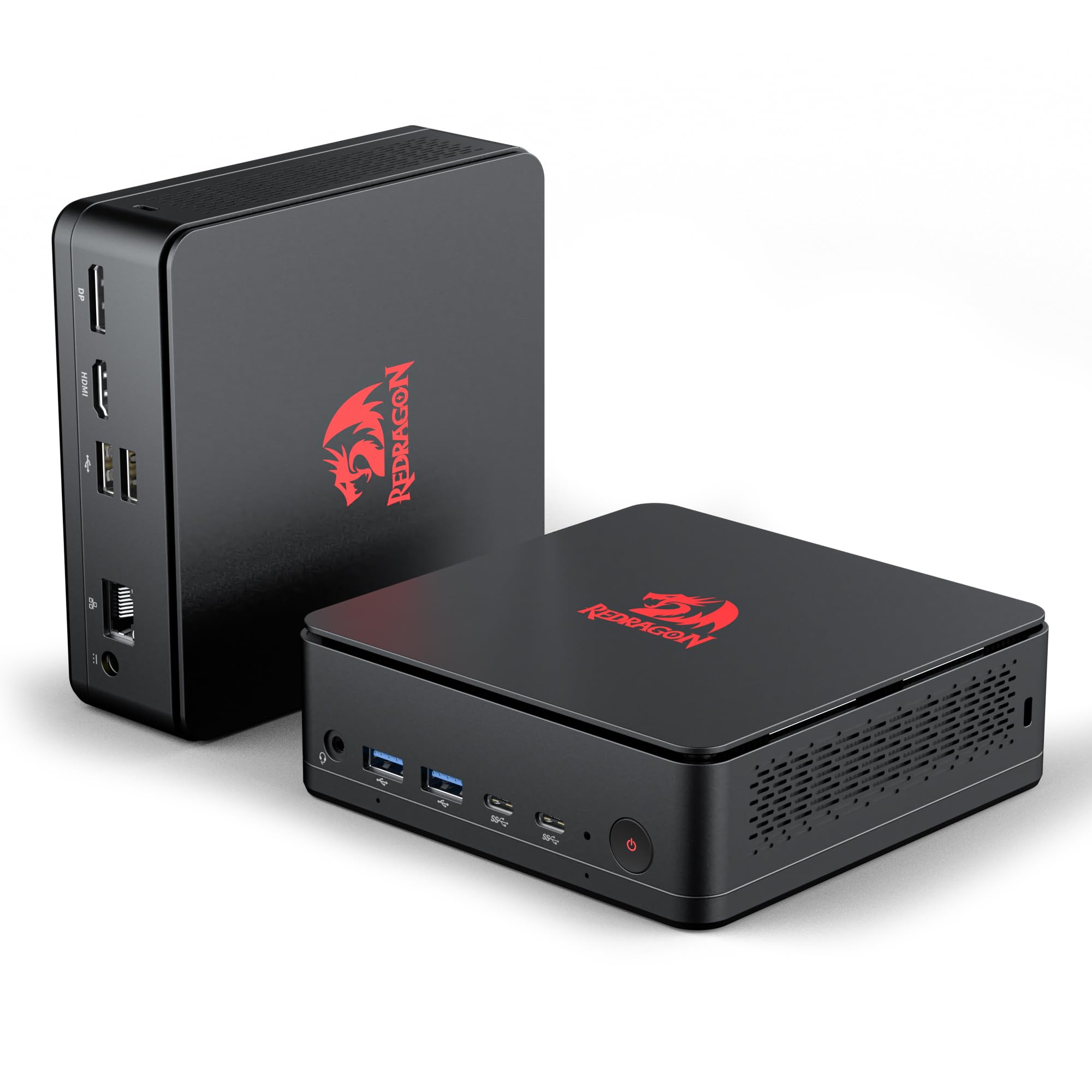 Photo 1 of Redragon MPC745 Mini PC AI NPU AMD Ryzen 7 8845HS Processor(MAX 5.1 GHz), Mini Desktop Computer w/Radeon 780M Graphics & 16GB DDR5 RAM 1TB PCIe M.2 SSD, Support Ethernet, 4K UHD, WiFi, BT 5.2, USB 4.0