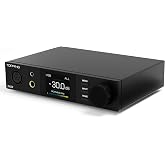 TOPPING DX5 II Hi-Res DAC &amp; Headphone Amp Combo &ndash; Dual ES9039Q2M, X-Hybrid Amp, 10-Band PEQ, LDAC Bluetooth 5.1, 4.4mm Balanced &amp; 6.35mm Headphone Output, Preamp Mode, 12V Trigger (Black)
