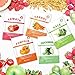 Naisture Fresh Vegatable Face Mask Set, Made from Everyday Korean Veggie Slices - 10 Facial Pack Set, 2 Masks of Tomato, Carrot, Kale, Pumpkin, and Cucumber Each
