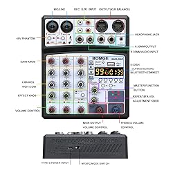 BOMGE 04D portable bluetooth 4 Channel DJ audio