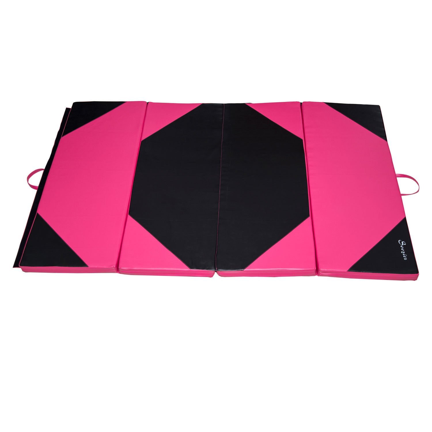 Soozier PU Leather Gymnastics Tumbling/Martial Arts Folding Mat