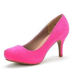 DREAM PAIRS Tiffany Womens Heels New Low Stiletto