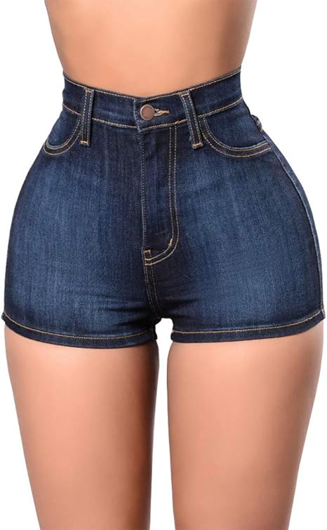 high waist mini shorts