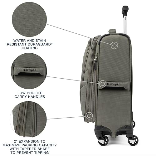 Travelpro Maxlite Softside Expandable Carry on Luggage with