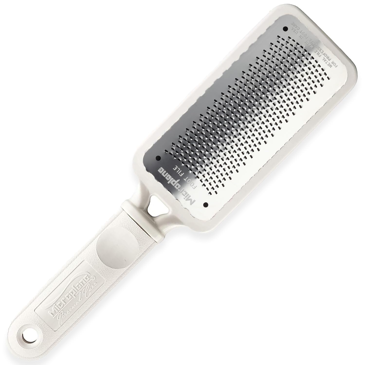 Microplane Colossal Pedicure Rasp Foot File - White by Microplane