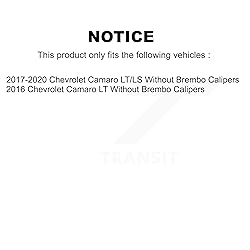 CMX Front Rear Ceramic Brake Pads Kit Replacement