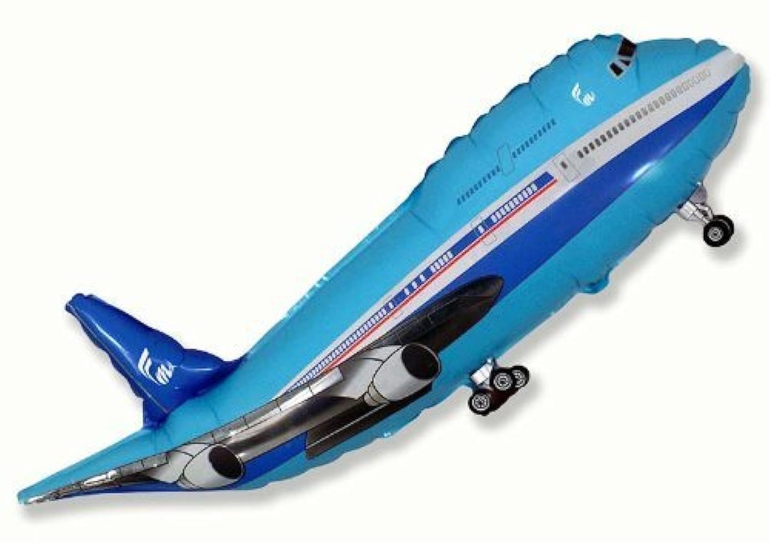 Aeroplane Balloon 26" Foil Balloon - Blue