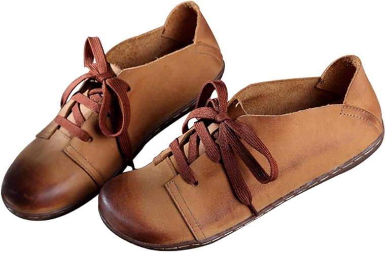 womens flat shoes lace up