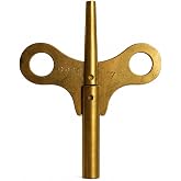 TAURISH American Standard Double End Clock Winding Key Size 7 &amp; 0000, Brass