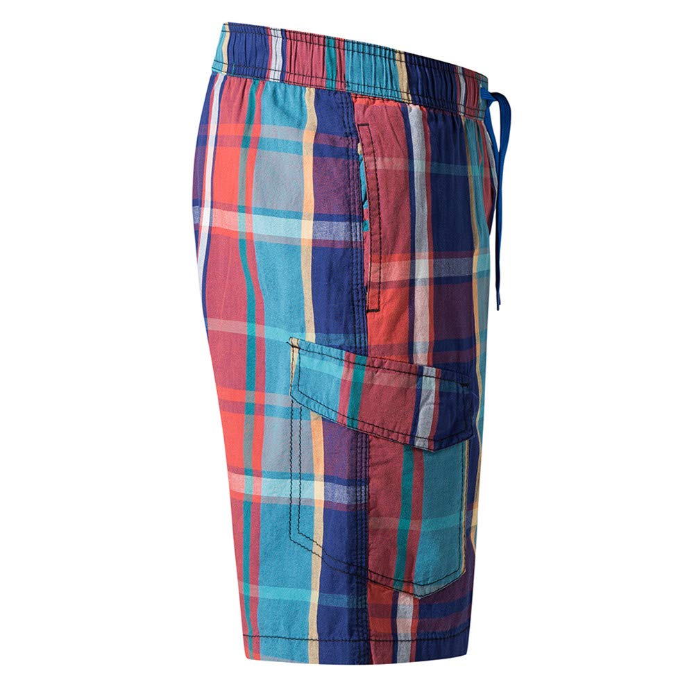 Men\'s Swim Trunks Board Shorts Cotton Print Swim Shorts Beach Shorts Casual Loose Home Leisure Pants