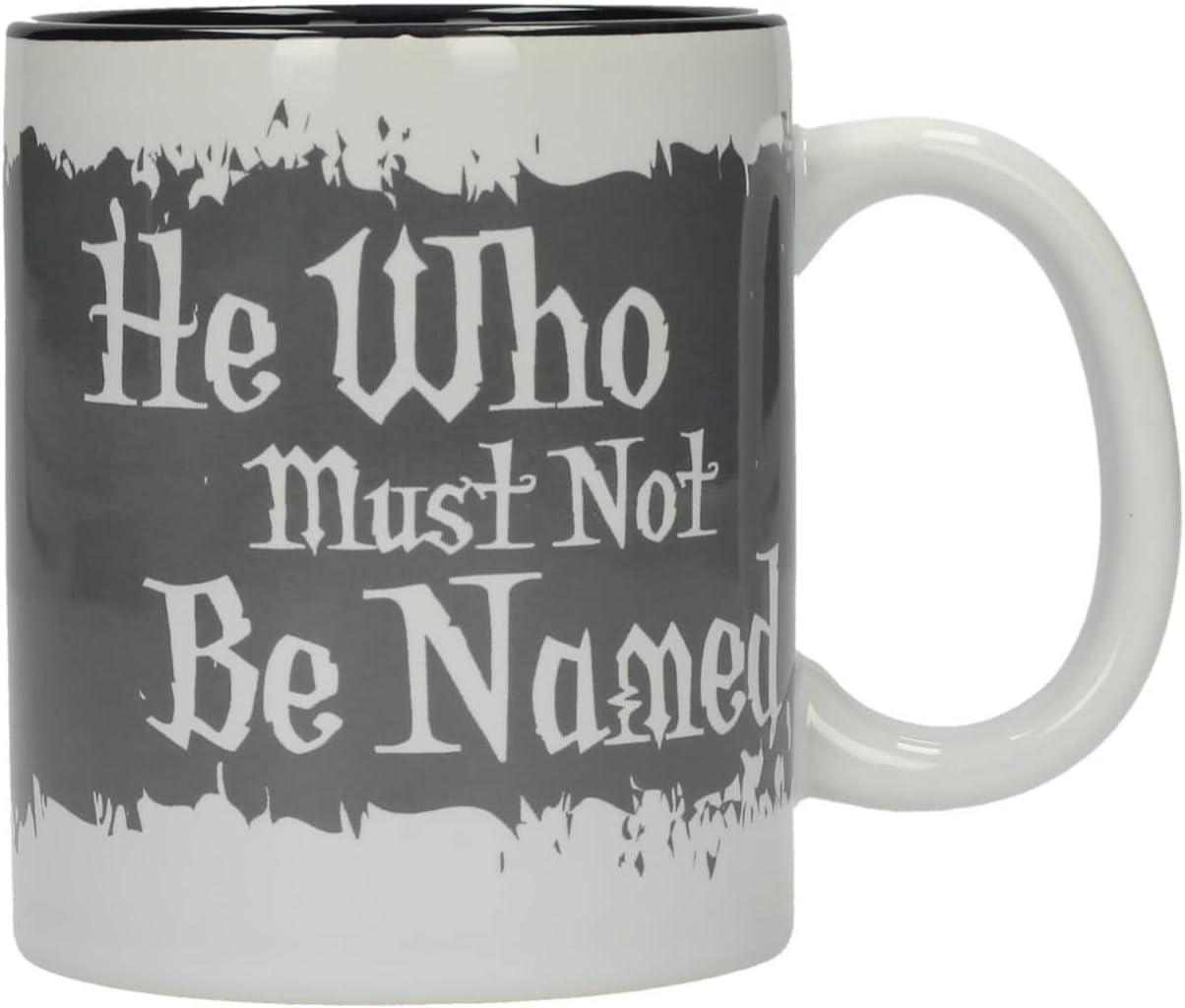 Harry Potter Mug He Who Must Not Be Named Toys Cups Mugs, Black and White, 10 x 13 x 12 cm