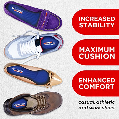 Powerstep Pinnacle Shoe Insoles Supportive, ProfessionalGrade Foot