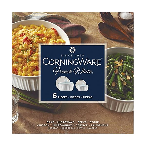 CorningWare French 14Piece Bakeware Set, White The Home Kitchen Store