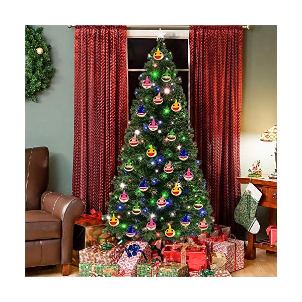 baby shark christmas ornament