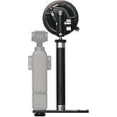 Rigdance Suction Cup Car Mount for DJI Osmo Pocket 3, Windshield Camera Suction Cup for Insta360 X5 X4 X3