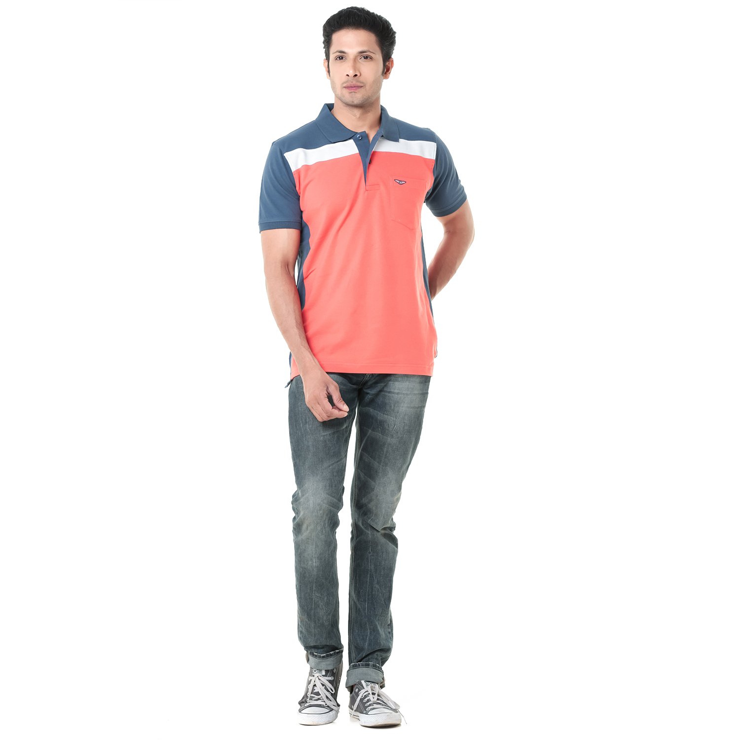 wexford men's cotton polo (wex-wfs034a_red)